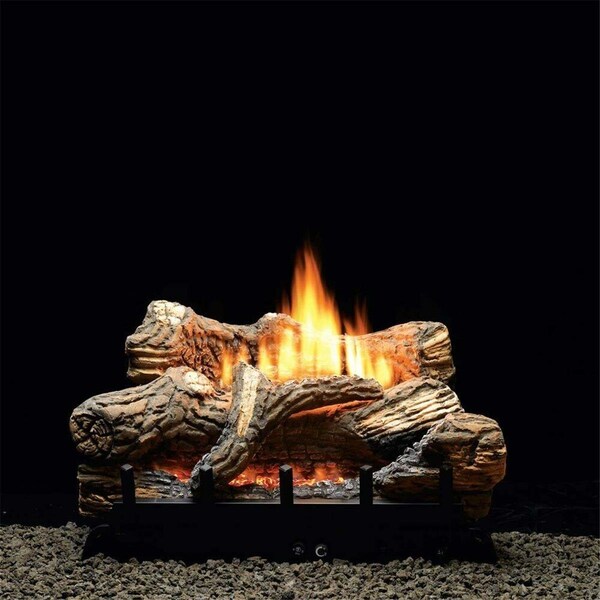Empire 30 in. MV Log Set with Vent-Free Burner Propane - 7 Piece VFDR30LBP - main